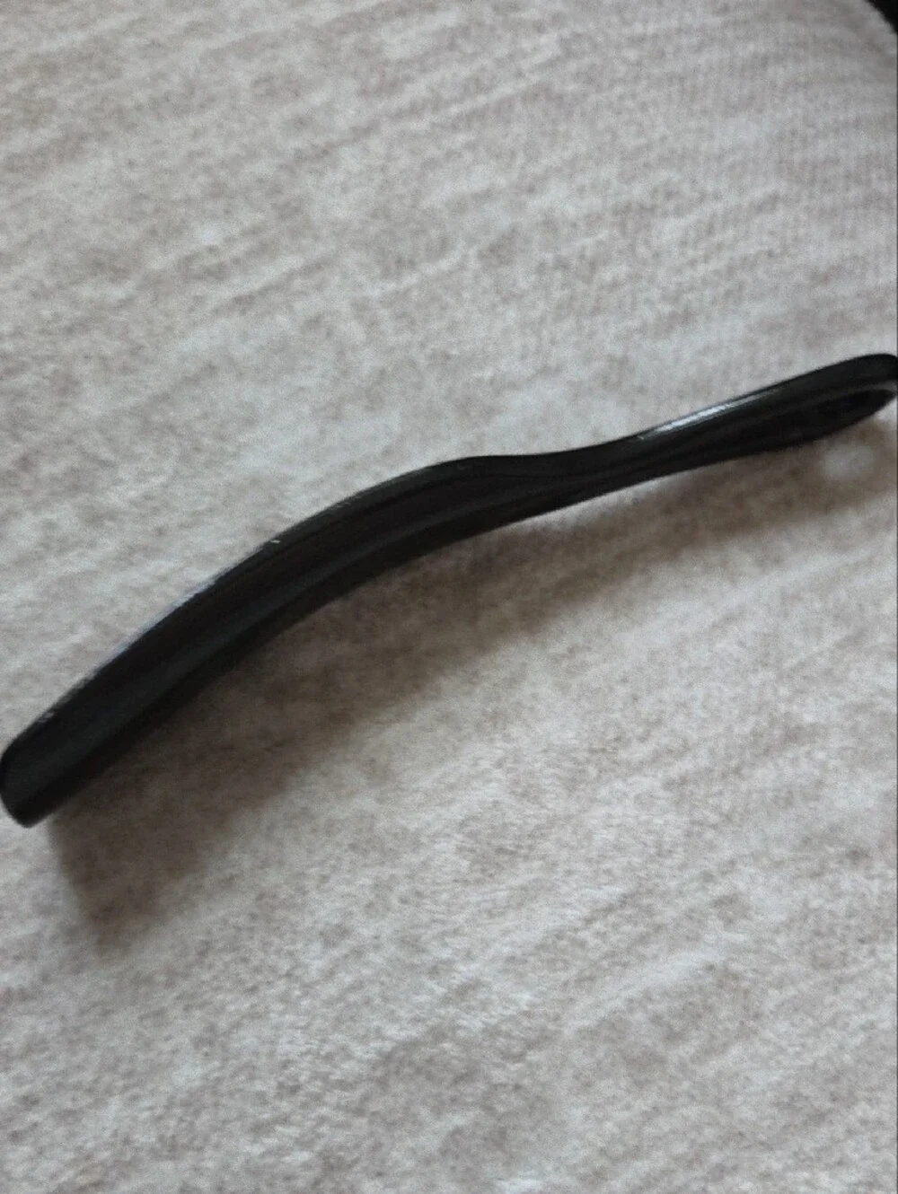Gucci Black Gloss Shoe Horn with White Logo